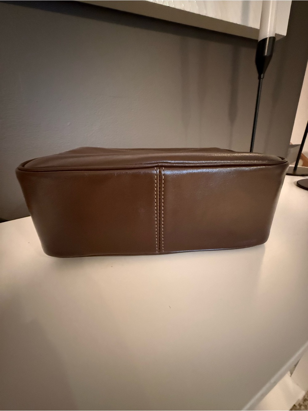 Coach Carey Crossbody-Maple/Silver - Picture 6 of 7